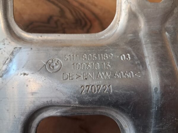 BMW 3 SERİSİ F30 SOL ÖN TAMPON DEMİRİ ORİJİNAL 51118051189-03 - Görsel 2