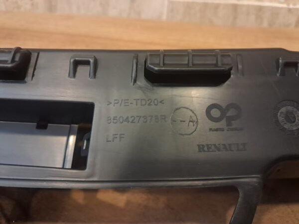 RENAULT MEGANE 4 ARKA TAMPON ORTA BRAKET ORJ 850427378R MAİS - Görsel 3