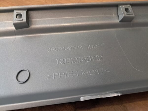 RENAULT EXPRESS ARKA TAMPON ALT KAPLAMA ORİJİNAL 850700974R MAİS - Görsel 2