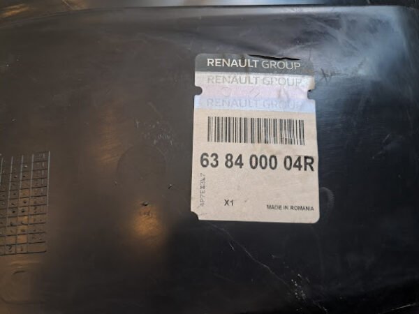 DACİA DUSTER SAĞ ÖN ÇAMURLUK DAVLUMBAZI ORJ 638400004R MAİS - Görsel 3