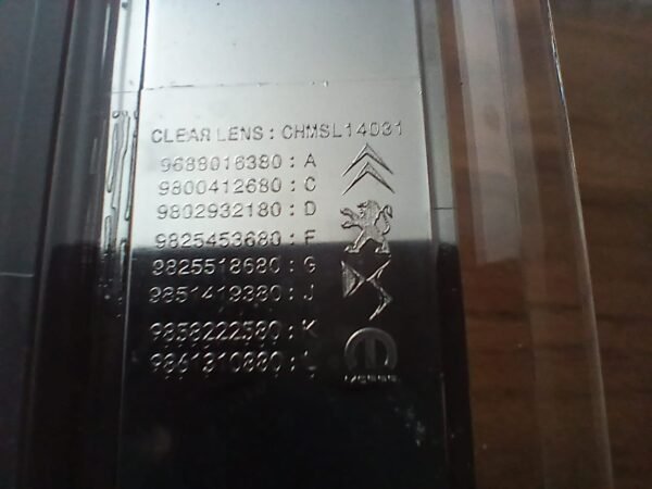 OPEL MOKKA B STOP LAMBASI ORİJİNAL 9825453680 - Görsel 6