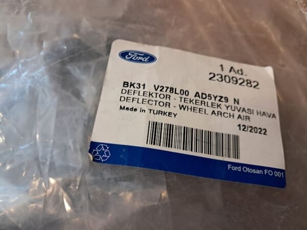 FORD TRANSİT SAĞ ARKA ÇAMURLUK BAKALİTİ ORJ BK31V278L00AD5YZ9N - Görsel 4