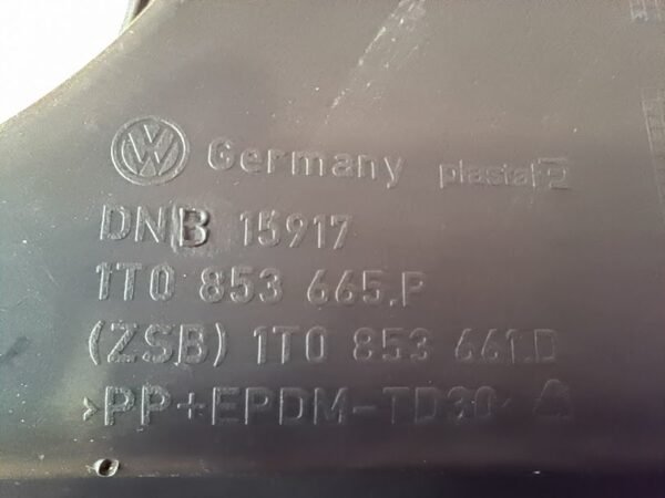 VOLKSWAGEN CADDY SOL SİS ÇERÇEVESİ ORİJİNAL 1T0853665P - Görsel 4