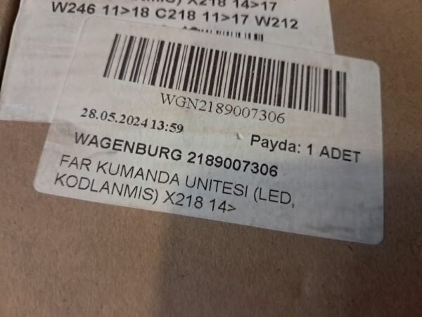 MERCEDES E SERİSİ W212 LED FAR BEYNİ A2189007306 - Görsel 8