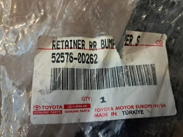 TOYOTA YARİS SOL ARKA TAMPON MONTAJ BRAKETİ ORİJİNAL 525760D262 - Görsel 5